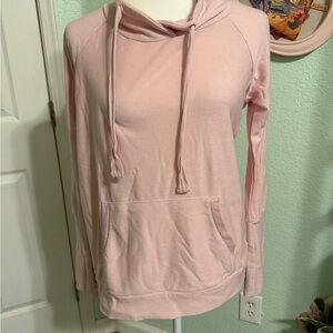 Chaser Light Pink Hoodie Sweatshirt